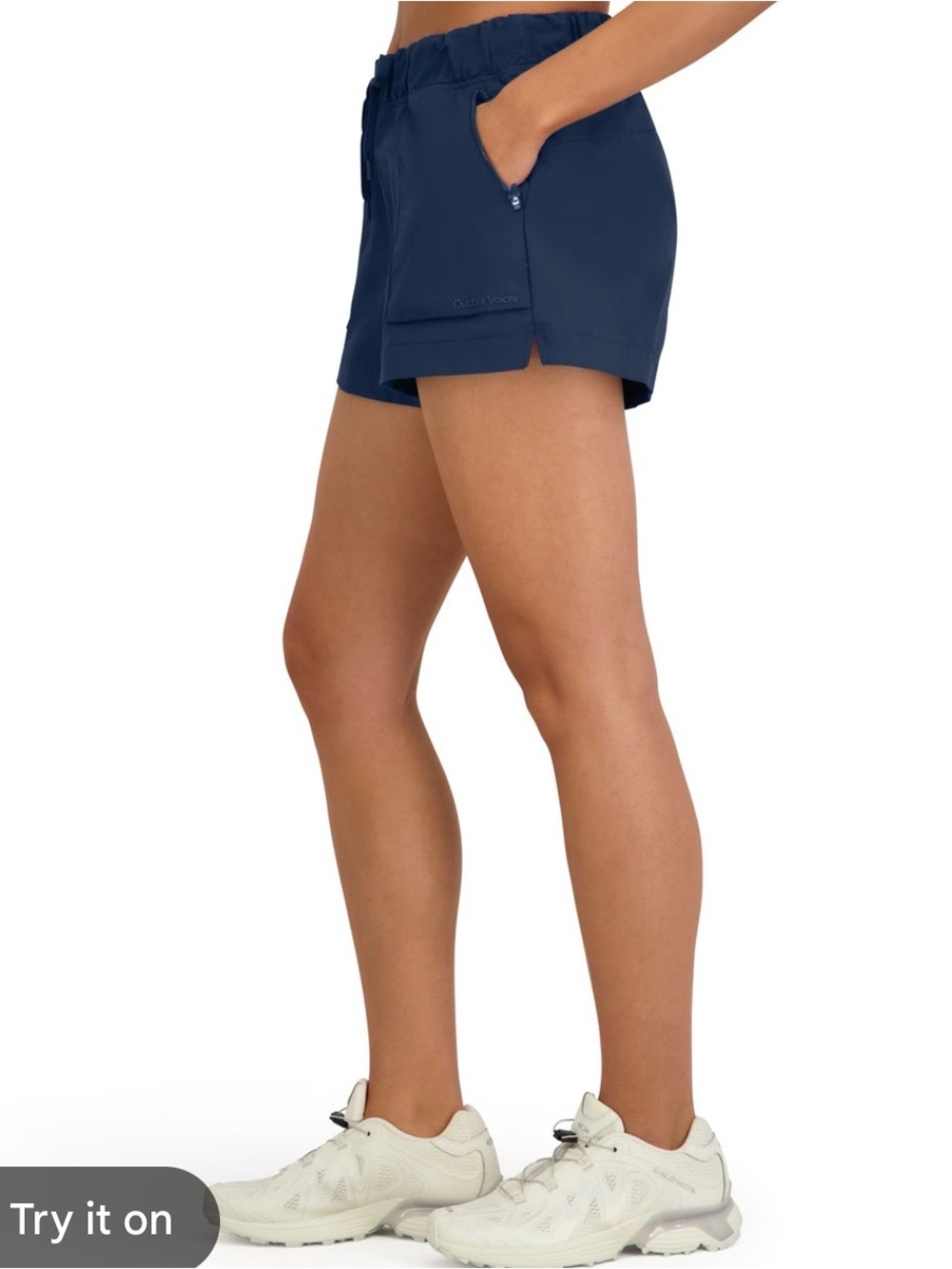 Outdoor Voices Rec Trek Shorts running navy blue xl